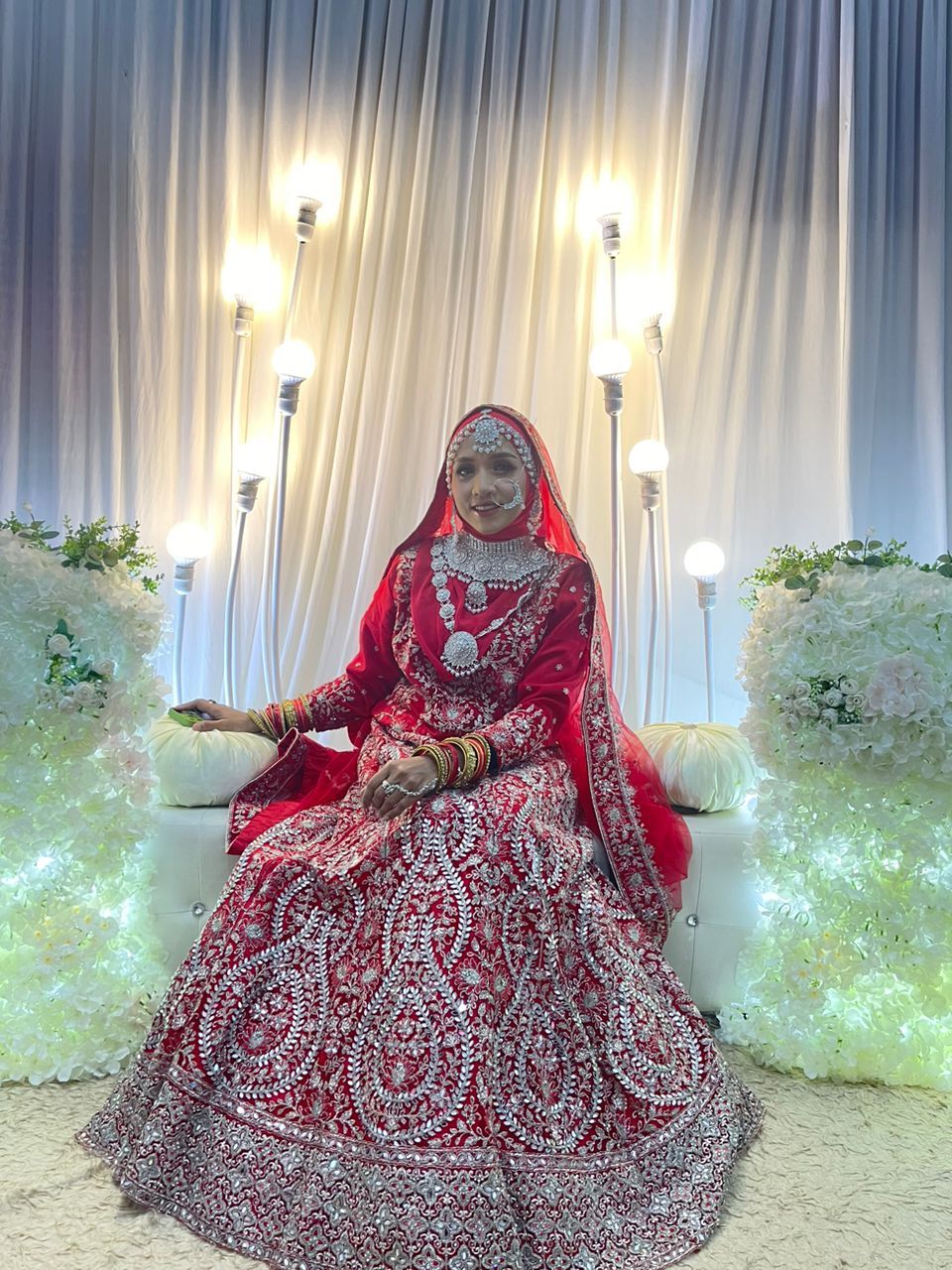 Grand Mirror Red Chilli Lengha