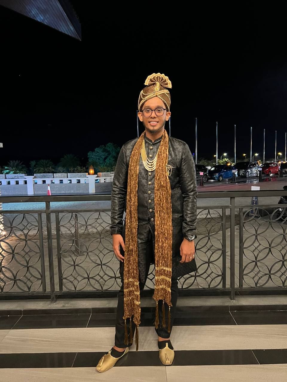 Grand Sherwani Black