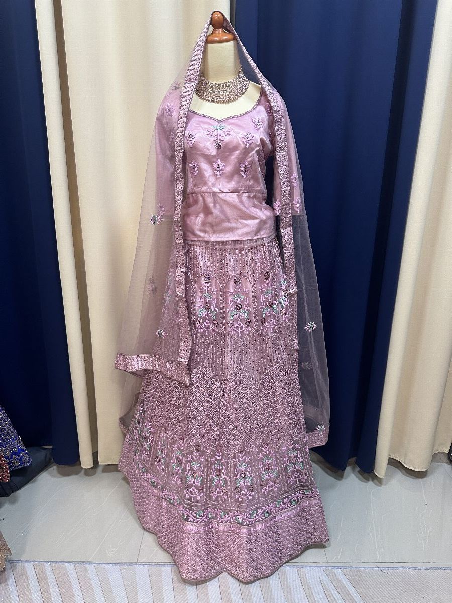 Party Rose Pink Lengha