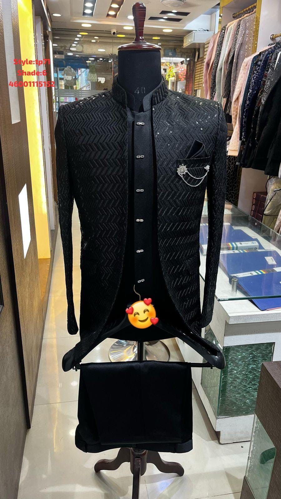 Grand Black Jodhpuri